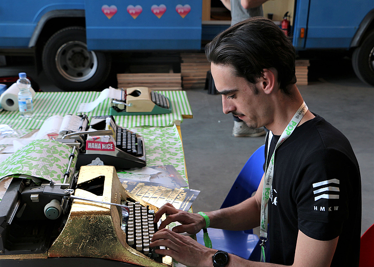 Lorenzo bei der re:publica 18